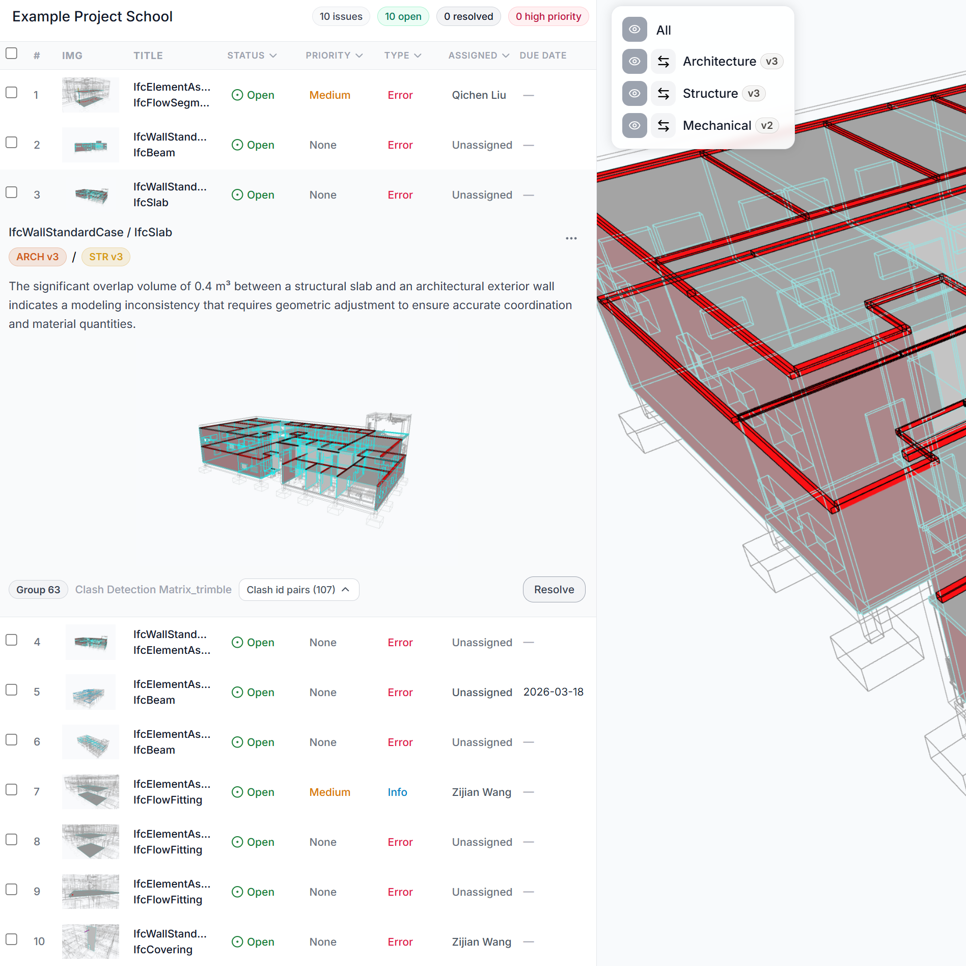 BCF Management & Export